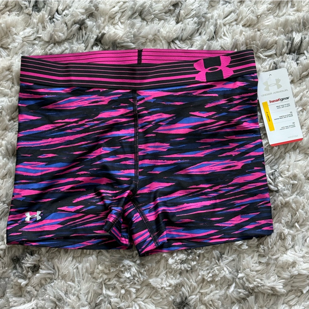 UA Under Armour Heat Gear Shorty 3” Compression Shorts Size Medium